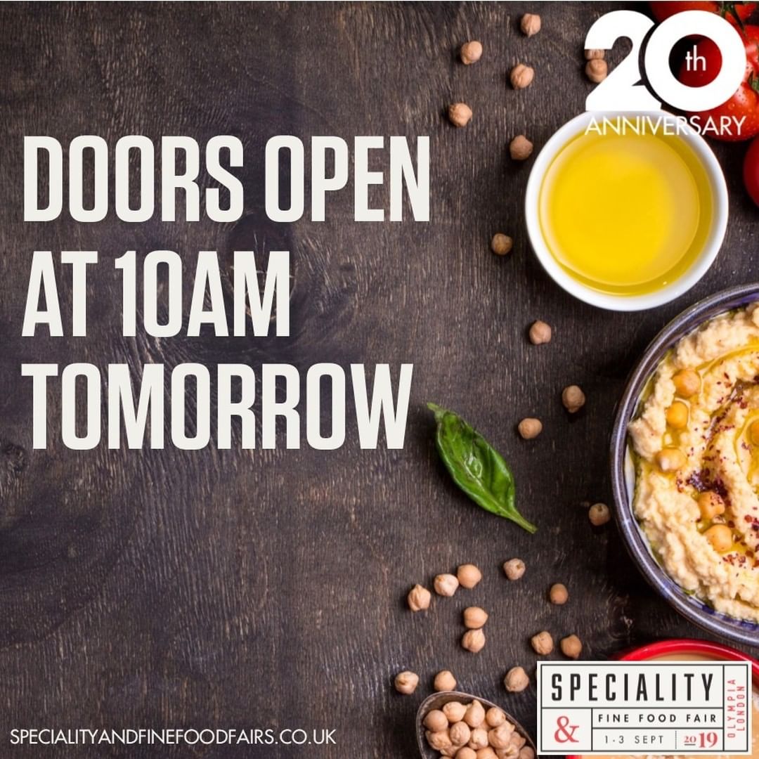 Doors open tomorrow 