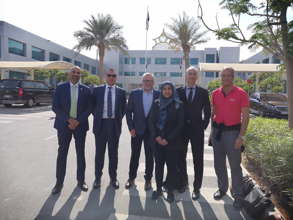 The team at AIM rece
