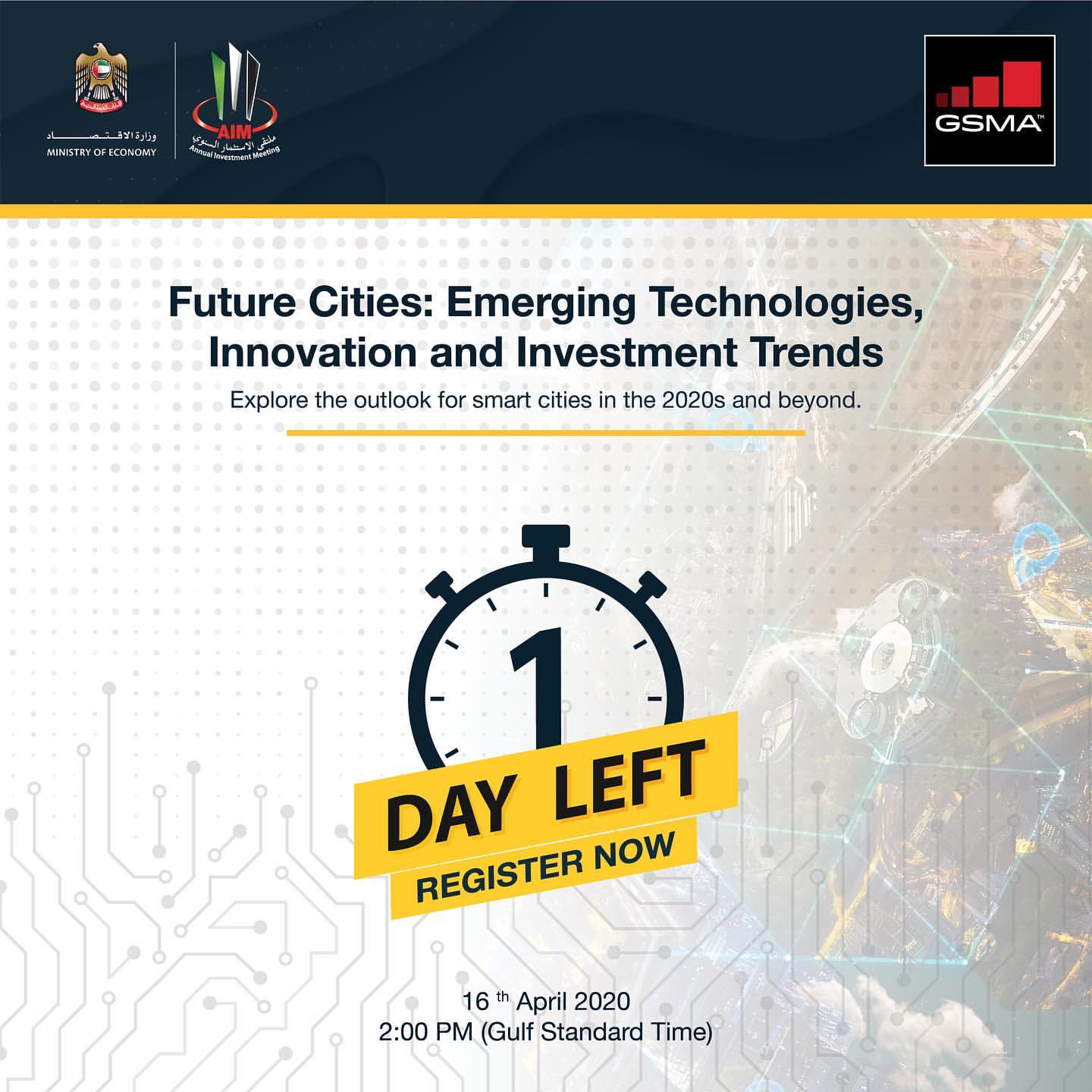 1 day to go Regist
