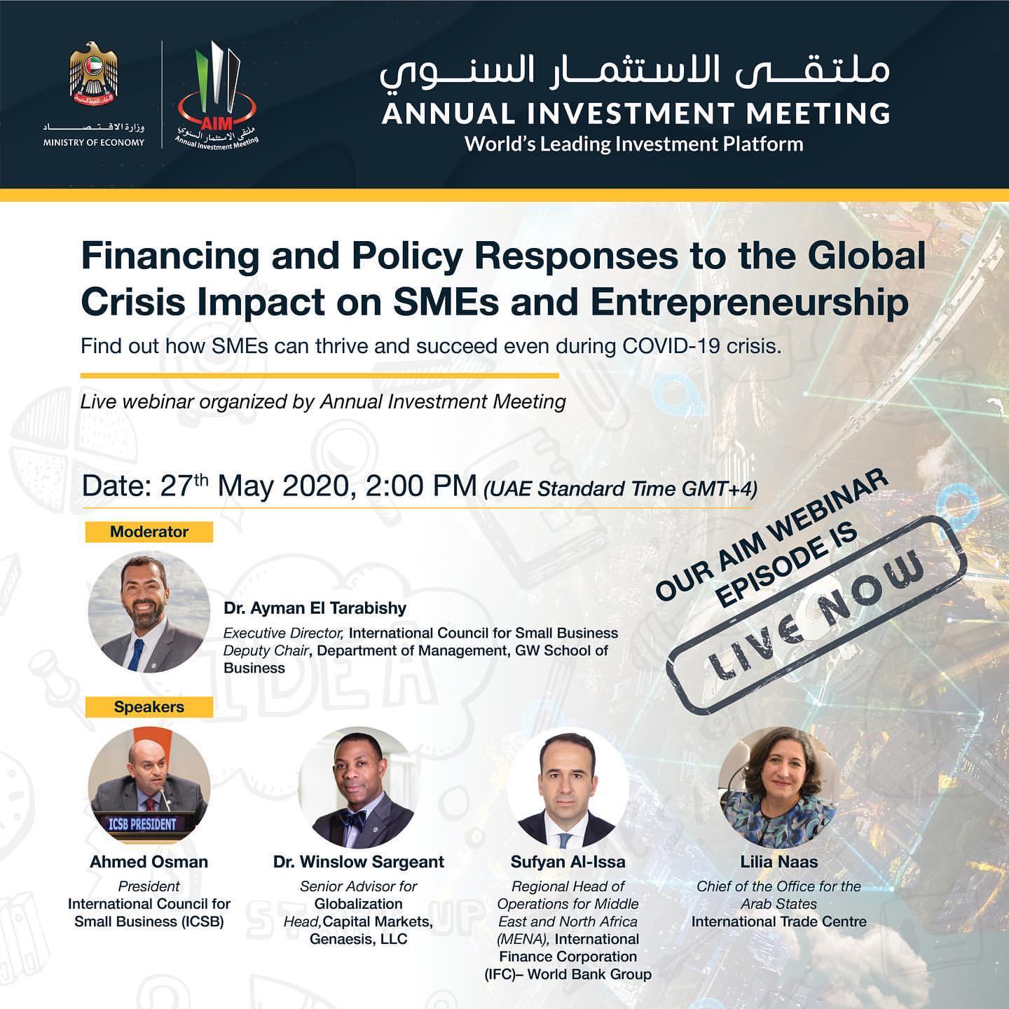 The webinar Fina