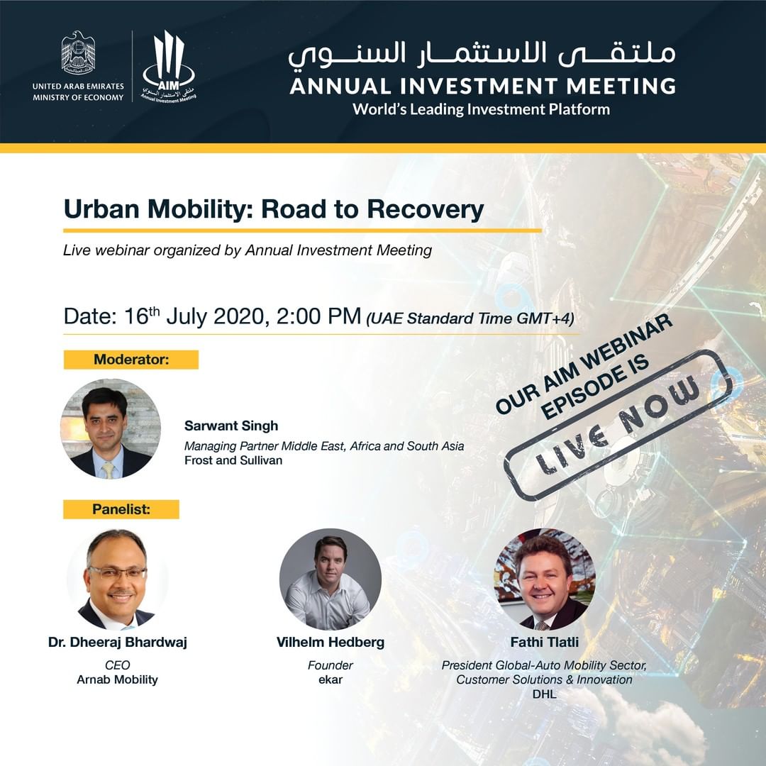 The webinar Urban 