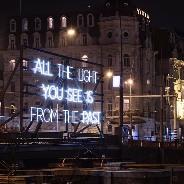 The light from the s