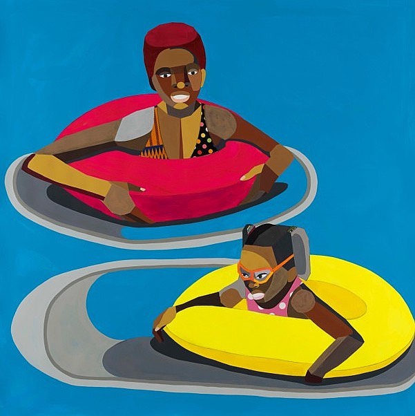 Dive in the wate