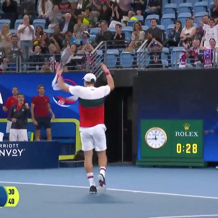 Magnificent tennis 