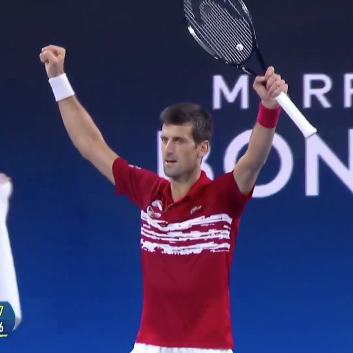 DJOKOVIC WINS 