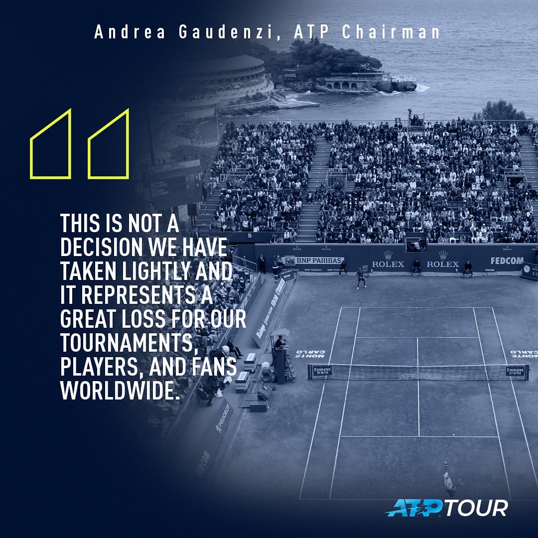 The ATP has announce