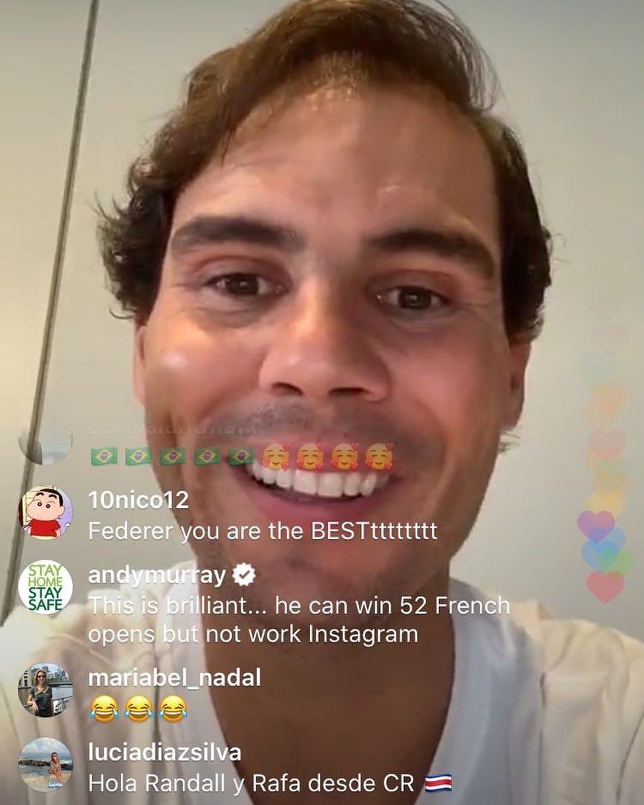 Rafa experiencing a 