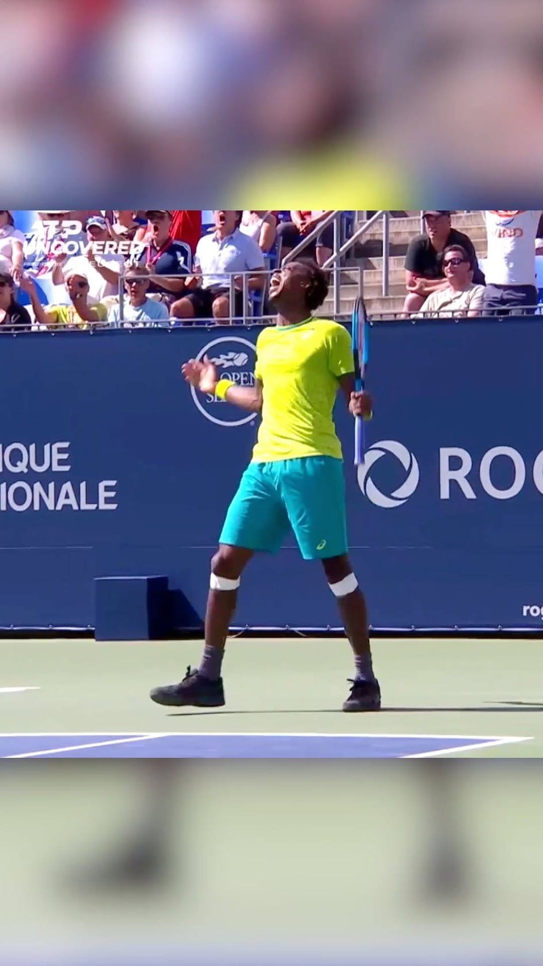 Insane tennis on the
