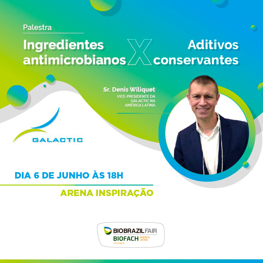 Hoje tem palestra da