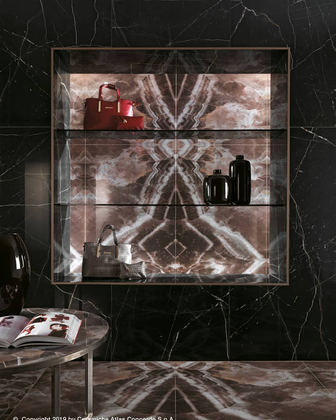 Veining shining sur