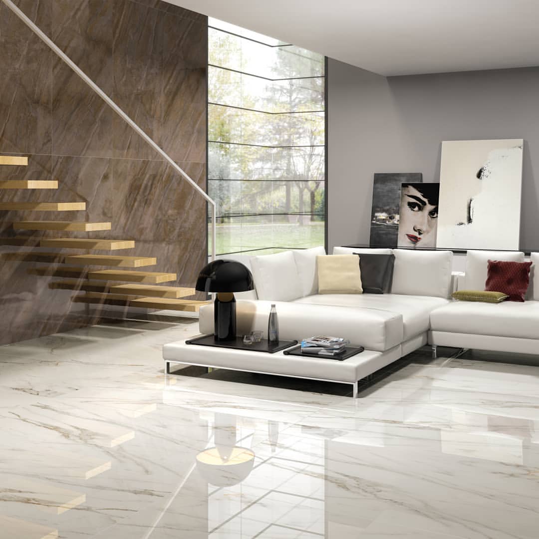 Porcelain slabs suit
