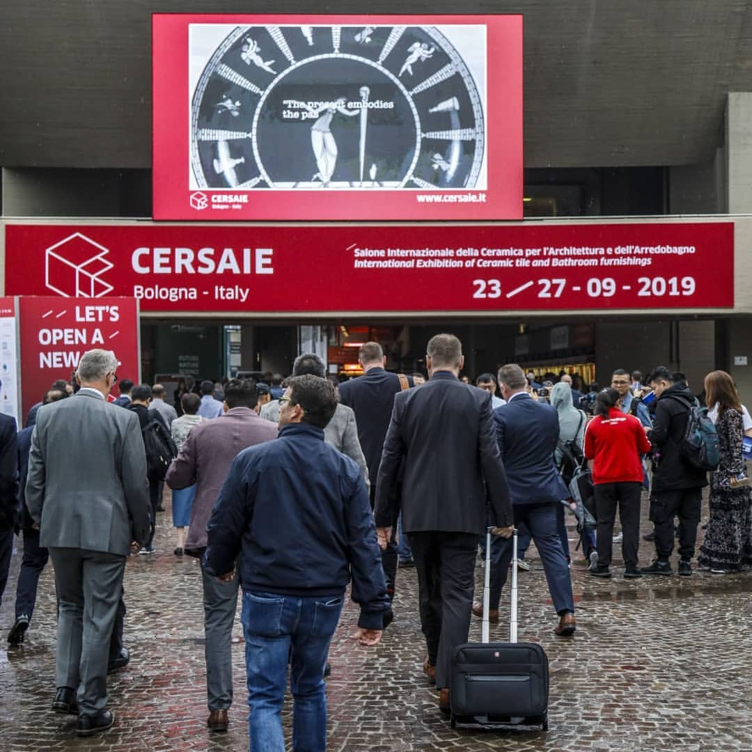 First day at Cersaie