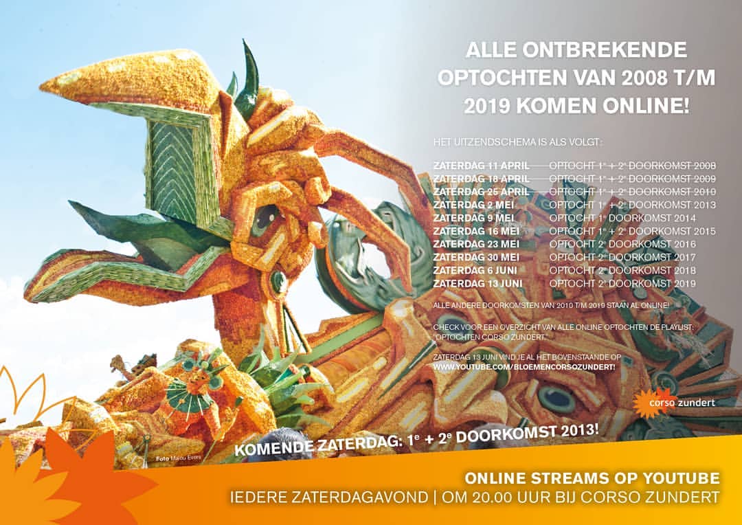 Deze zaterdag komt d