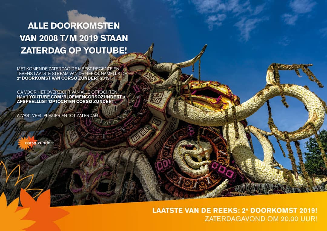 Deze zaterdag komt a