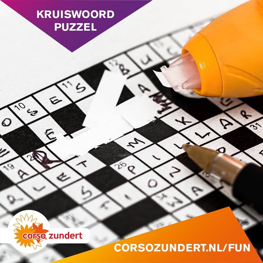 Deze week een kruisw