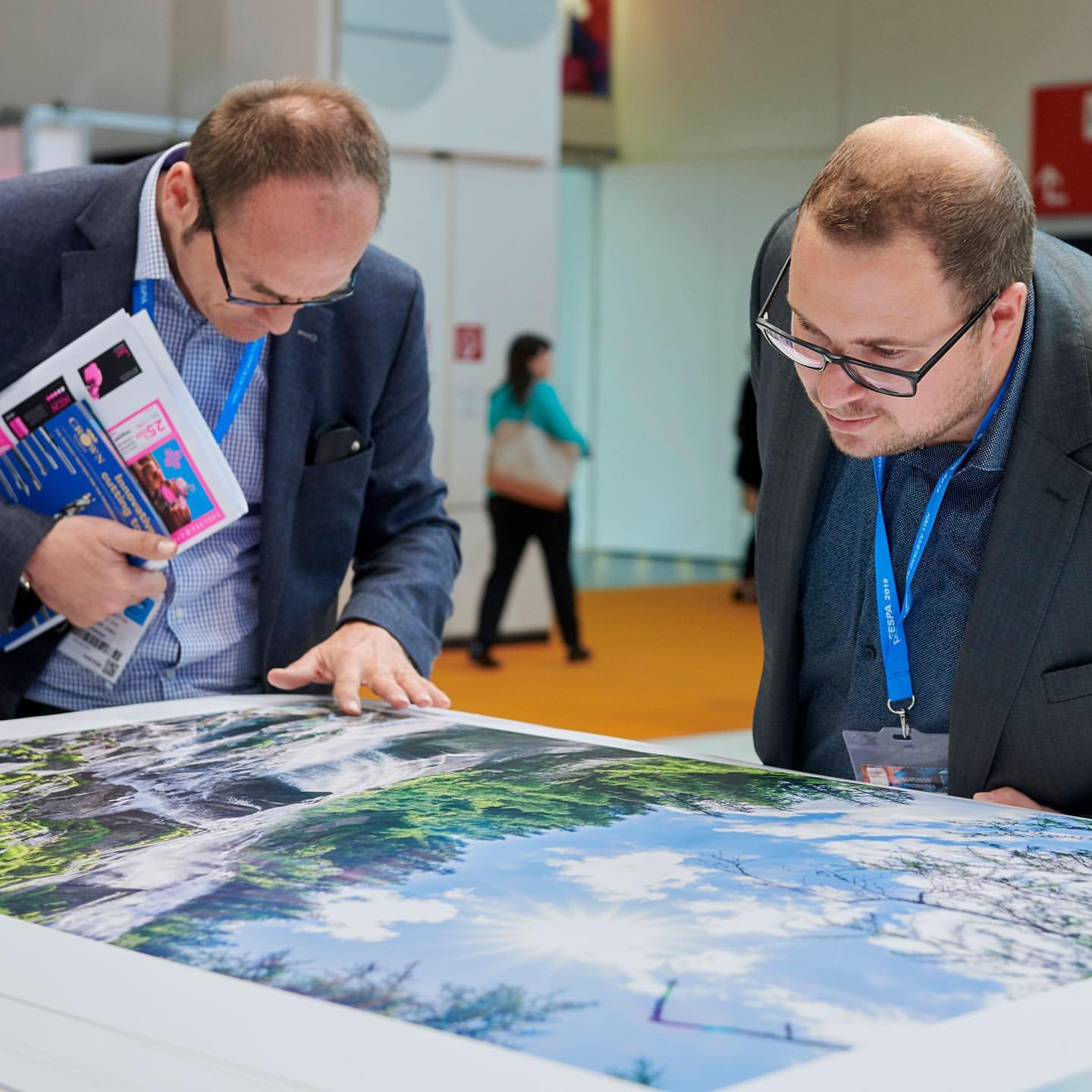 At our FESPA shows 