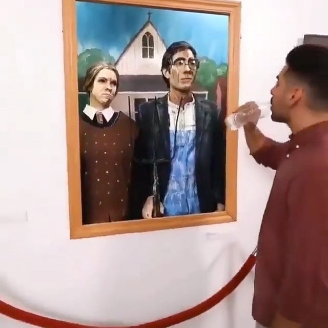 When art gets hungry