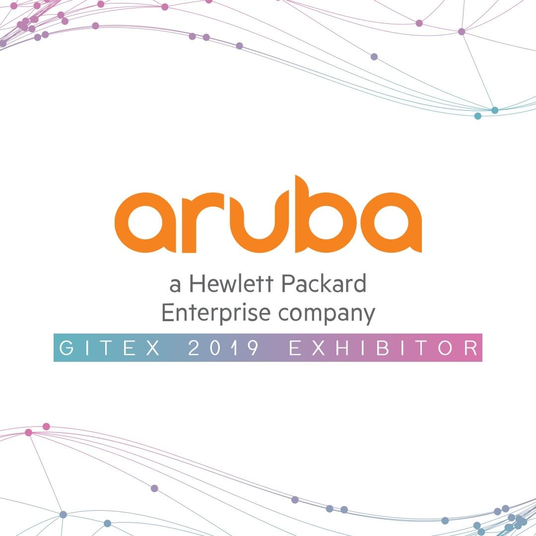 At GITEX2019 Arub