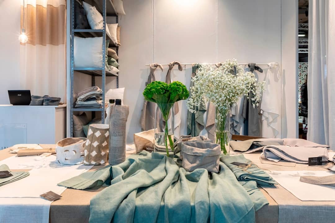 Touches of green for