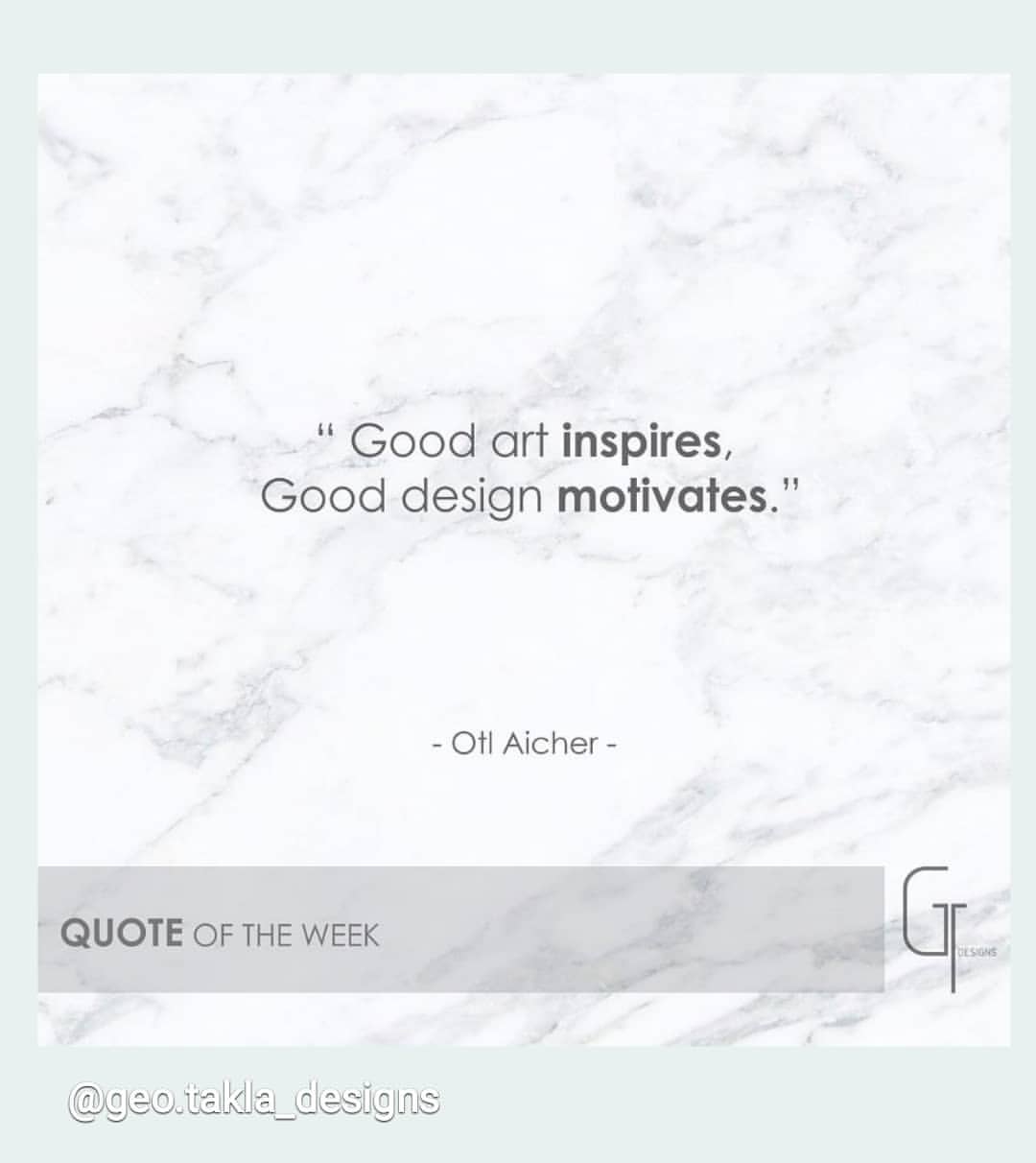 An inspiring Quote s