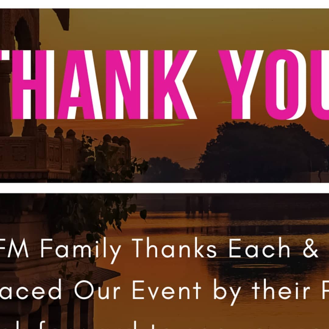 Heartfelt thanks to 