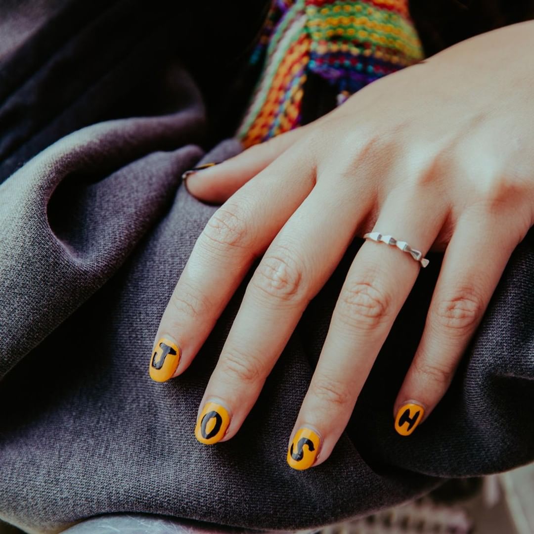Nail art at its fine