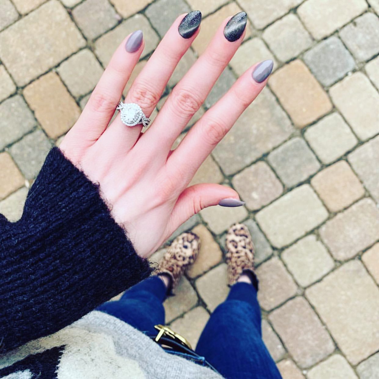Magical cat eye nail