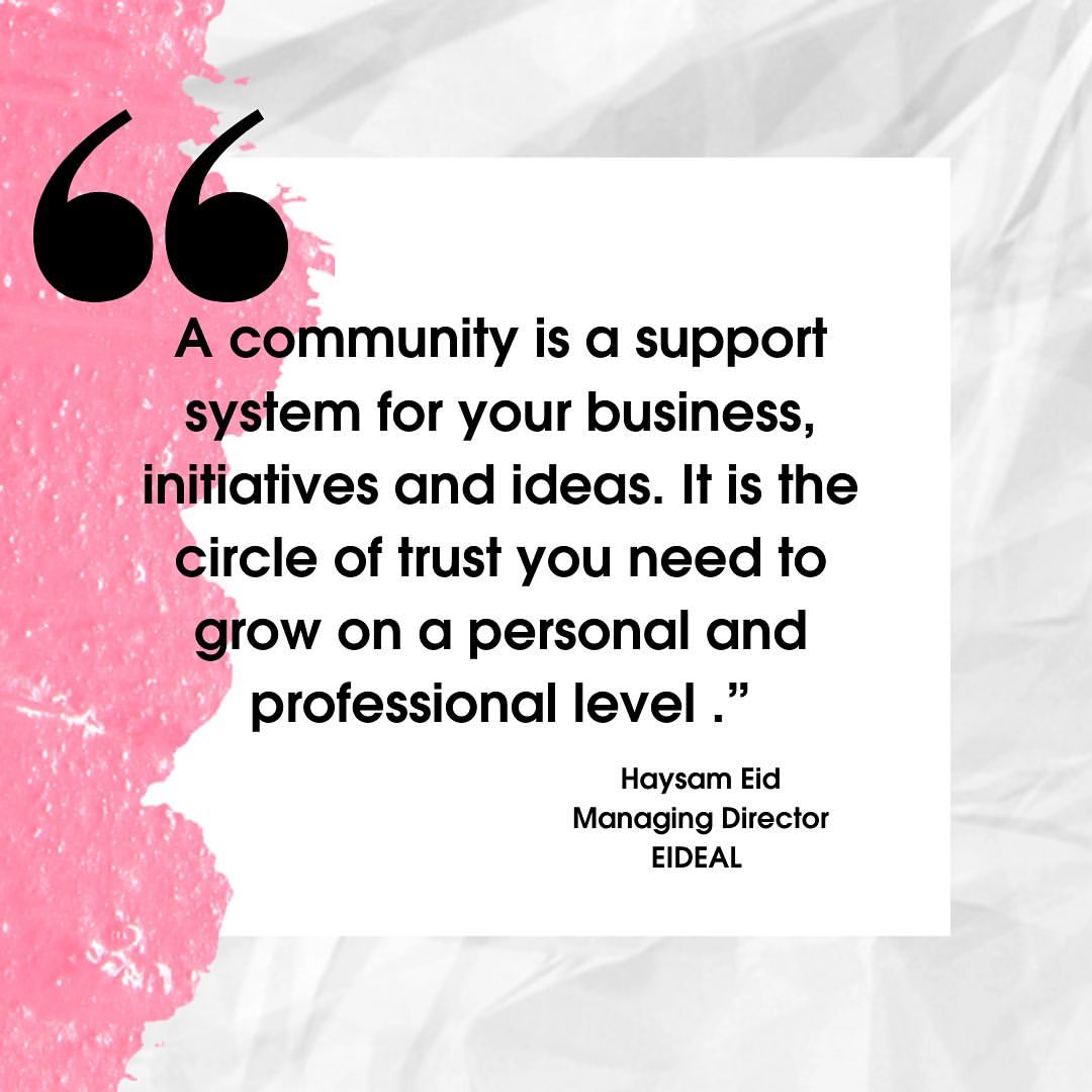 A community is a 