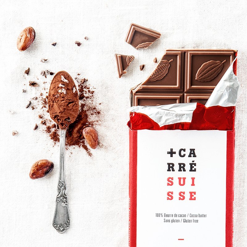 Un carr de chocola