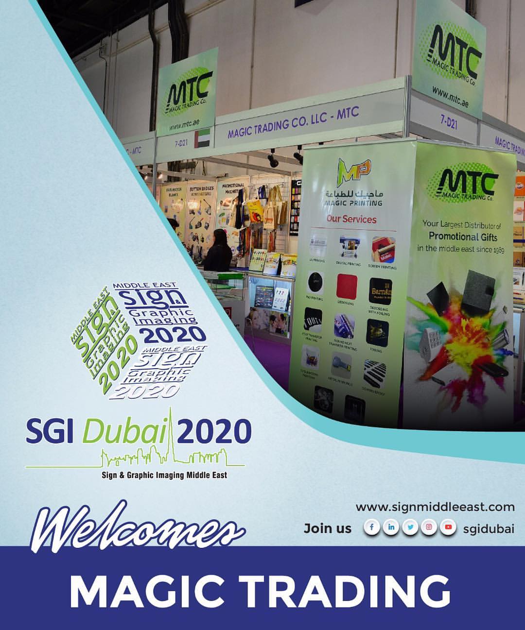 SGI Dubai 2020 Welco