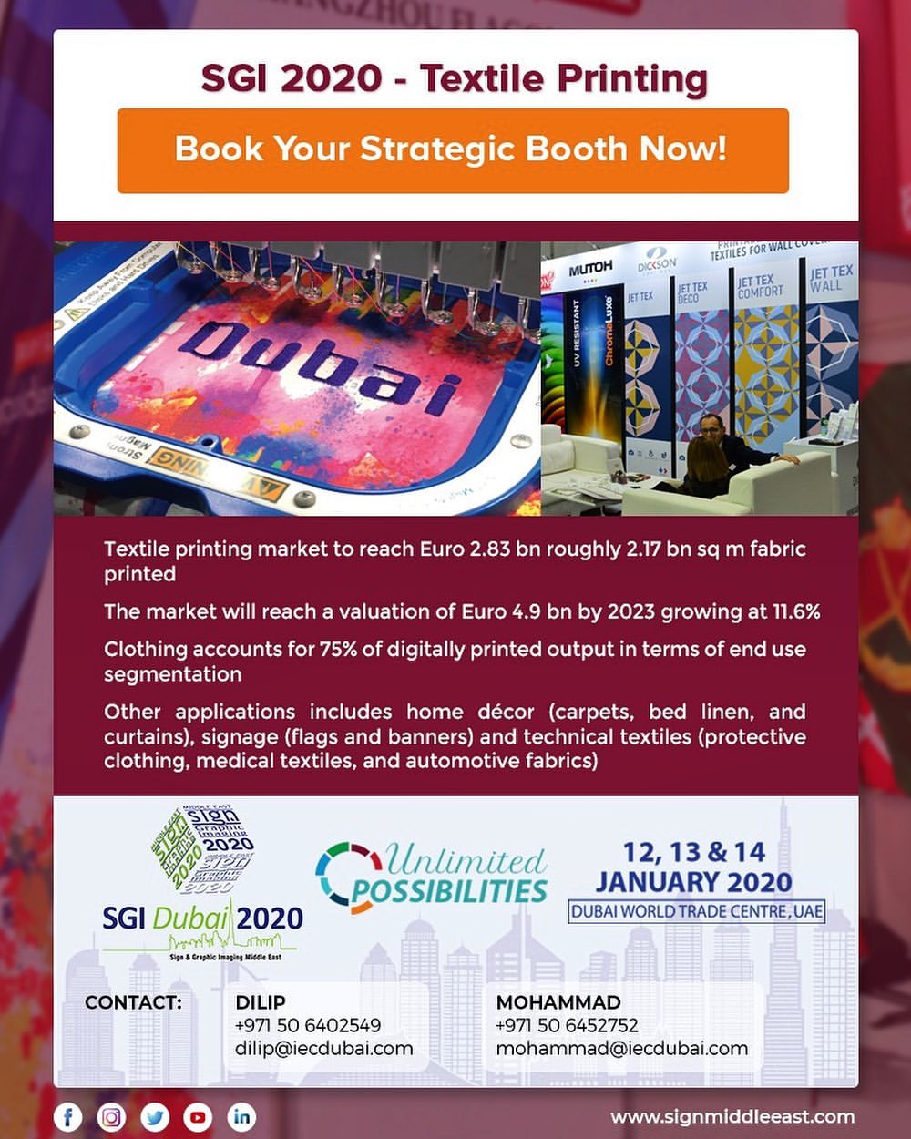 Textile Printing is 