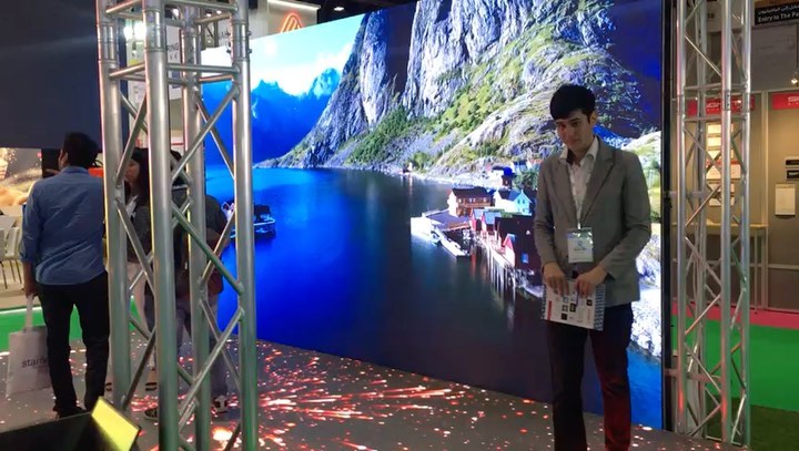 LED walls at SGI Dub