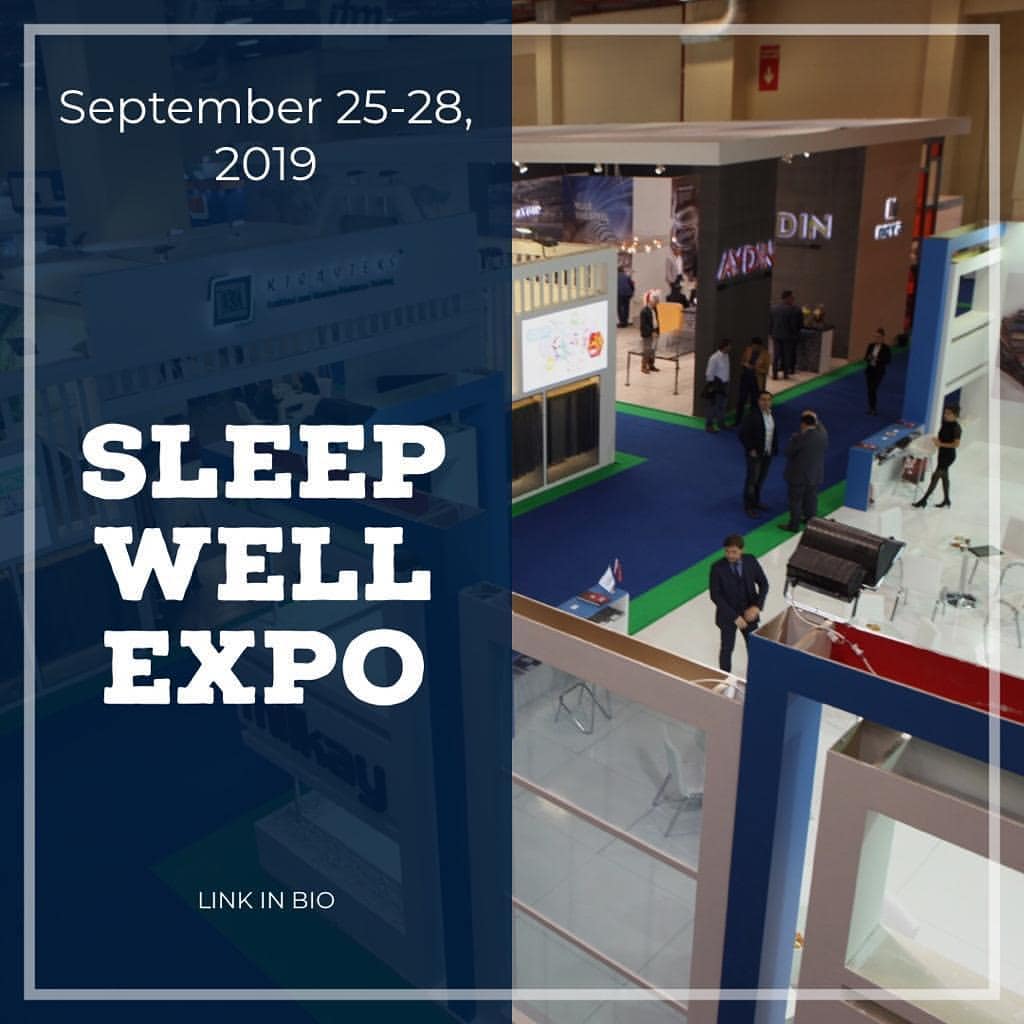 Sleep Well Expo look