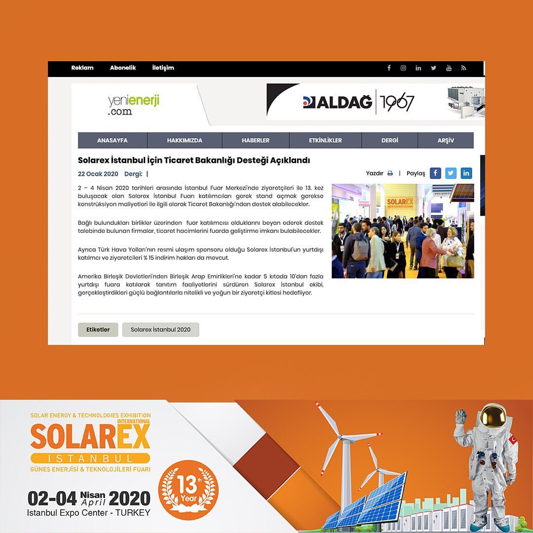 Solarex stanbul 