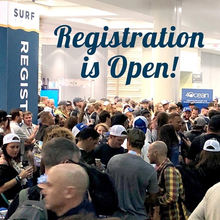 Registration is now 