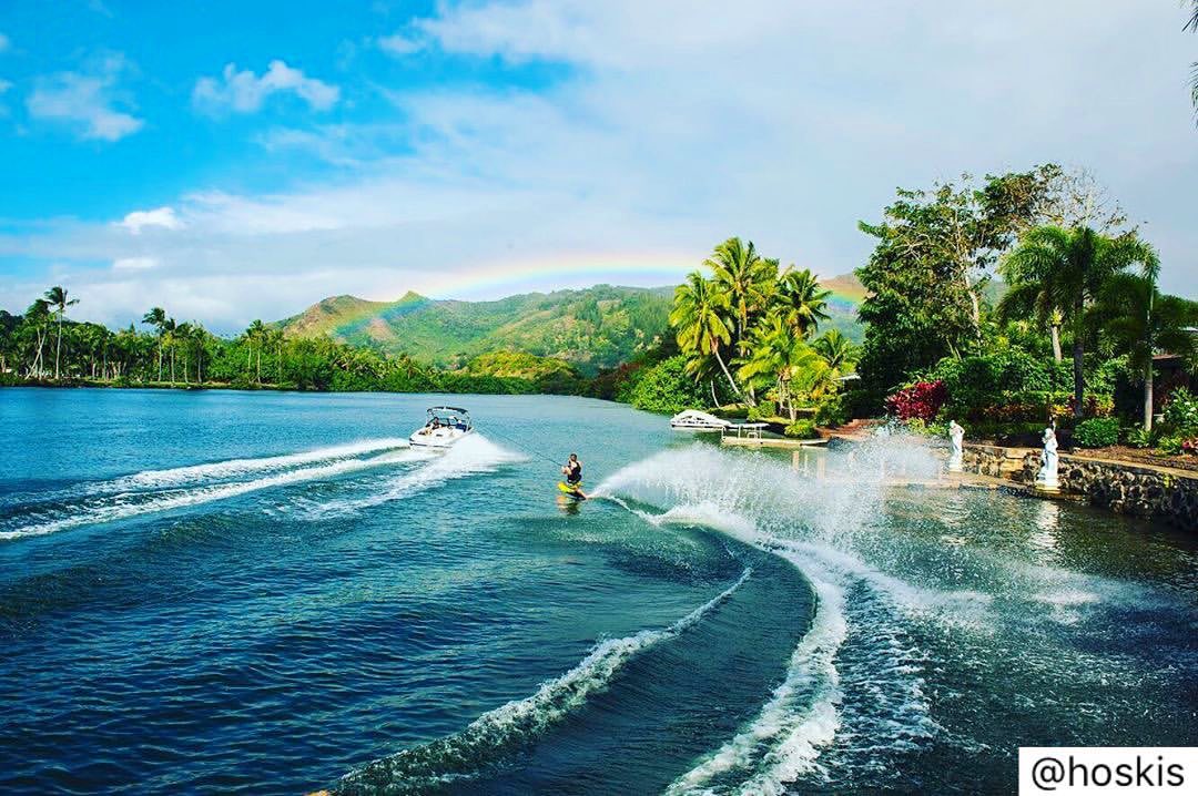Some wake under the 