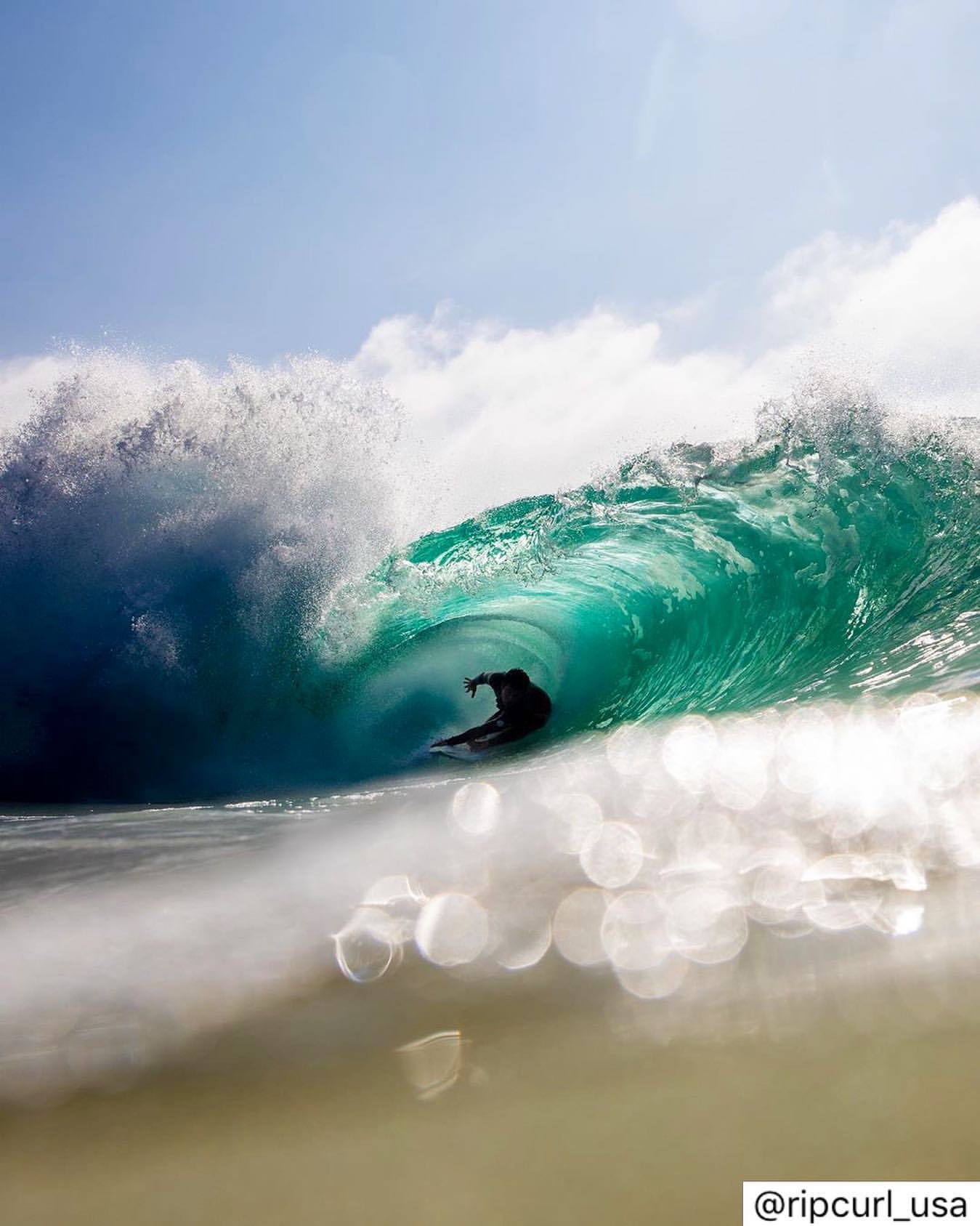 Stoked on this wave 