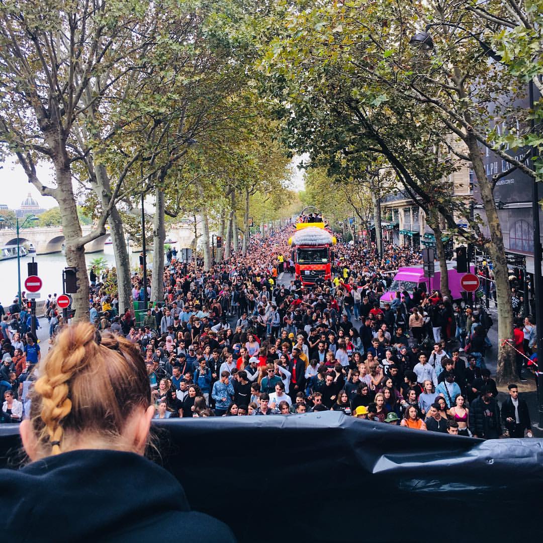 En direct du char t