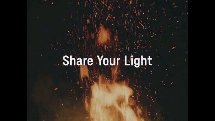 The moment to Share