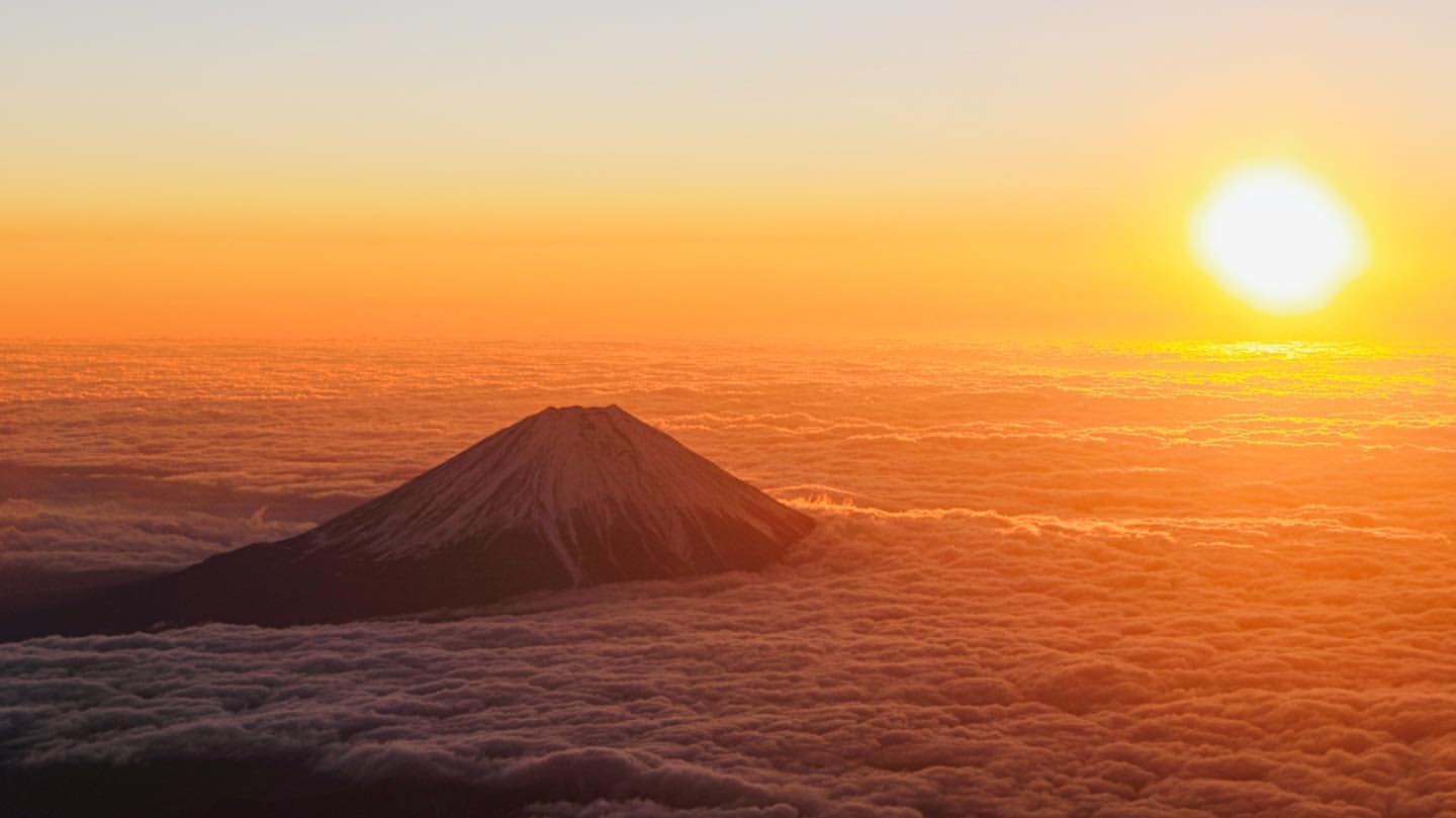 The first sunrise of