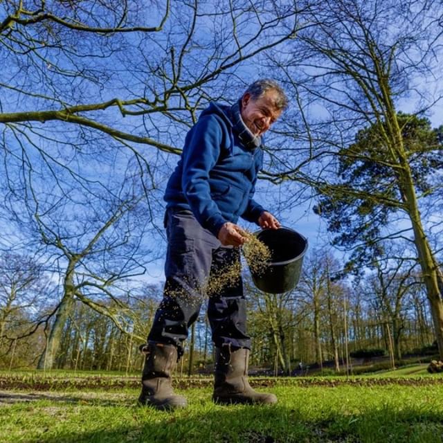Our gardeners are bu