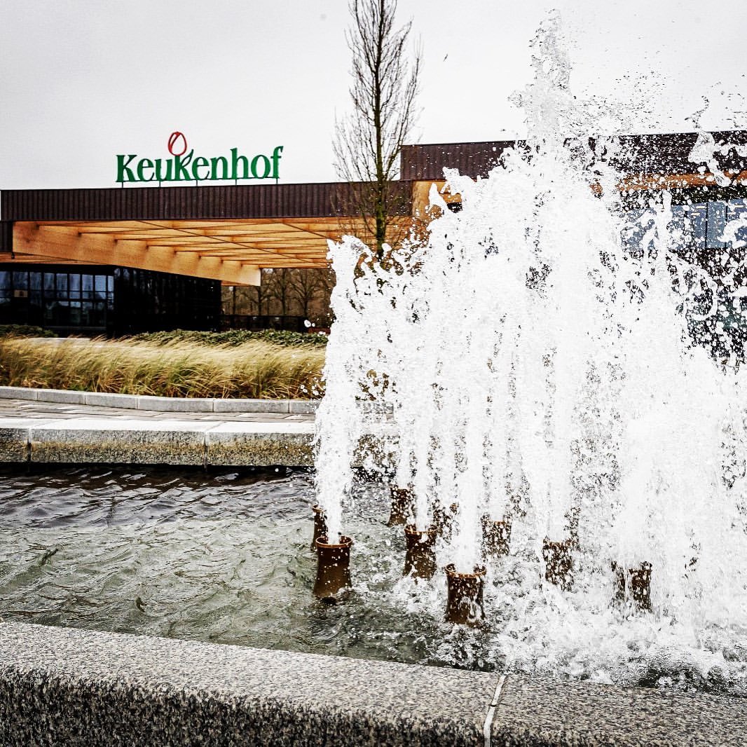 The fountain is back