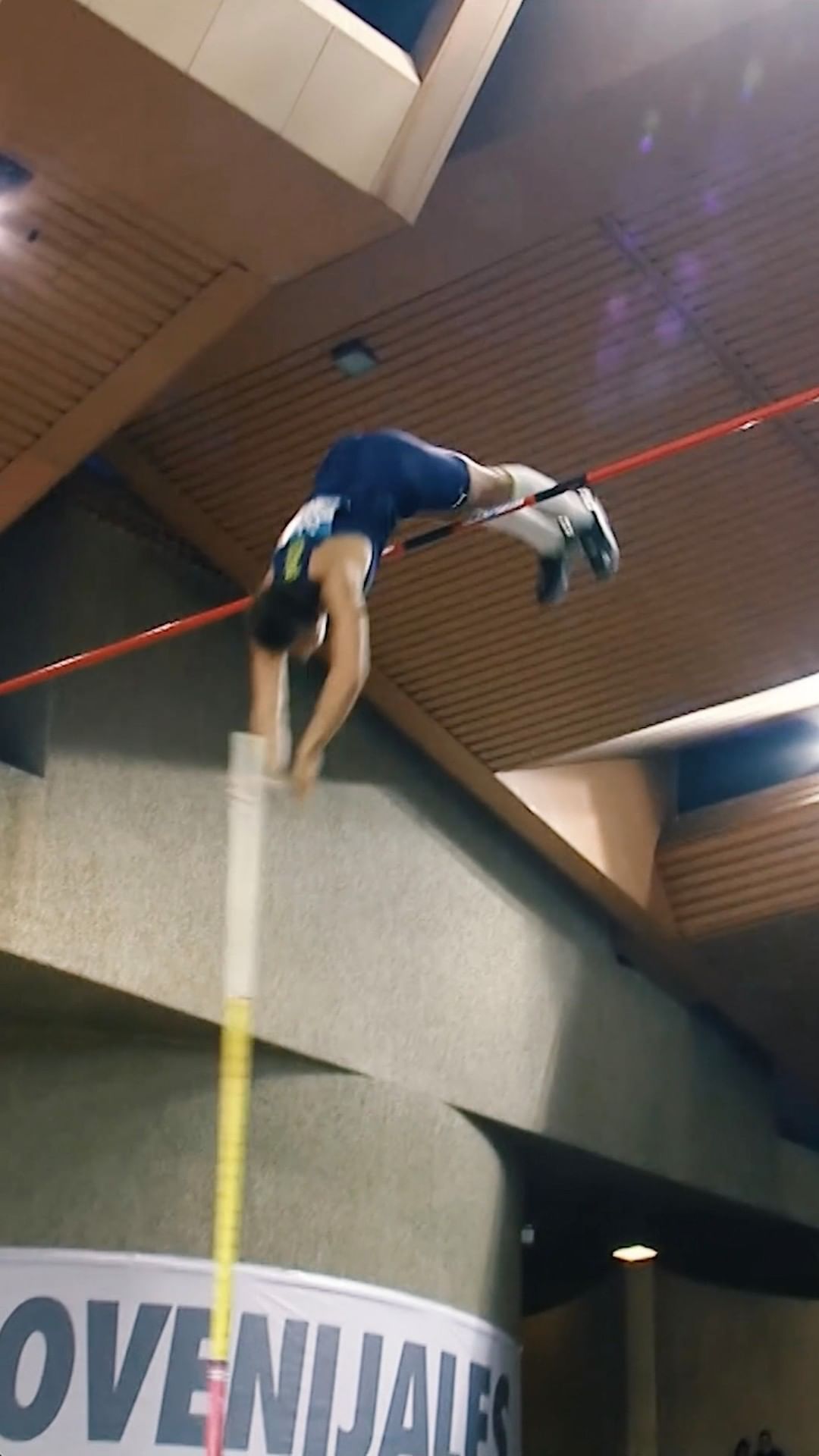Watch him flying at 