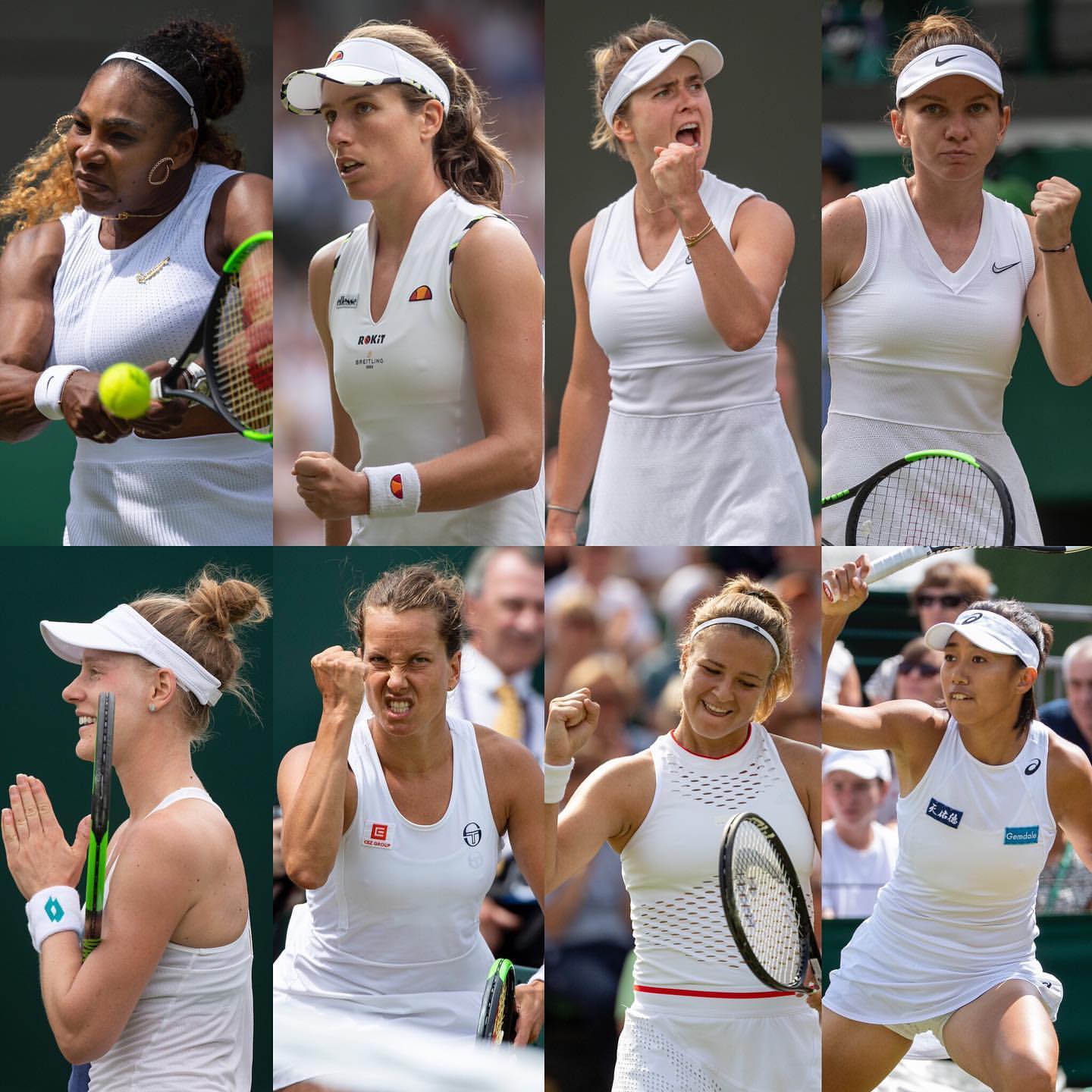 The ladies singles 