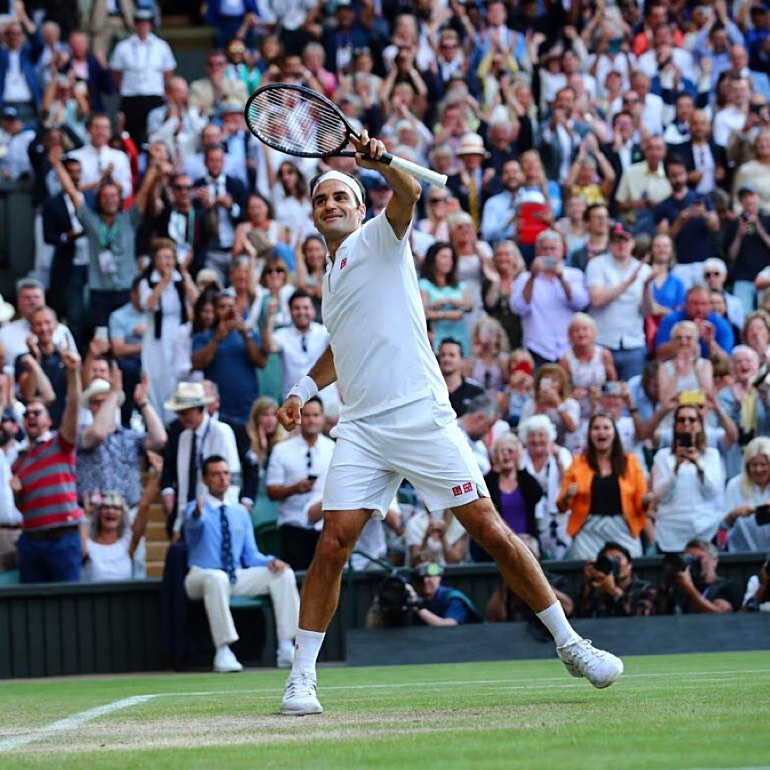 rogerfederer clinch