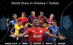 World Football Superstars Vs. Turkey logo ilikevents