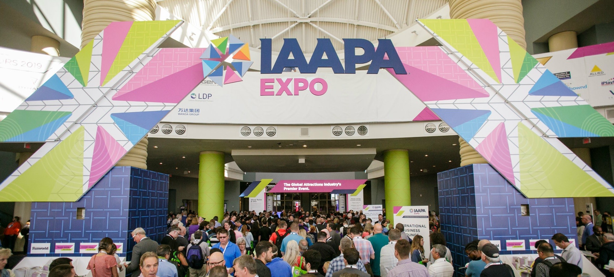 IAAPA Expo Europe (Barcelona, Spain) banner ilikevents