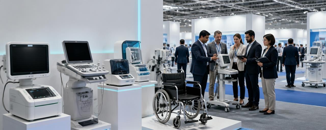 New Delhi Medical Fair India banner ilikevents