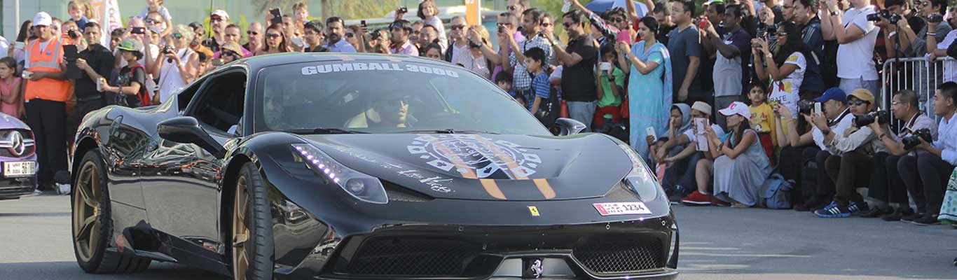 Dubai Motor Festival banner ilikevents