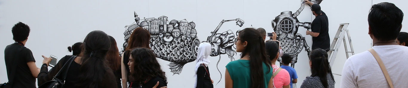 World Art Dubai banner ilikevents